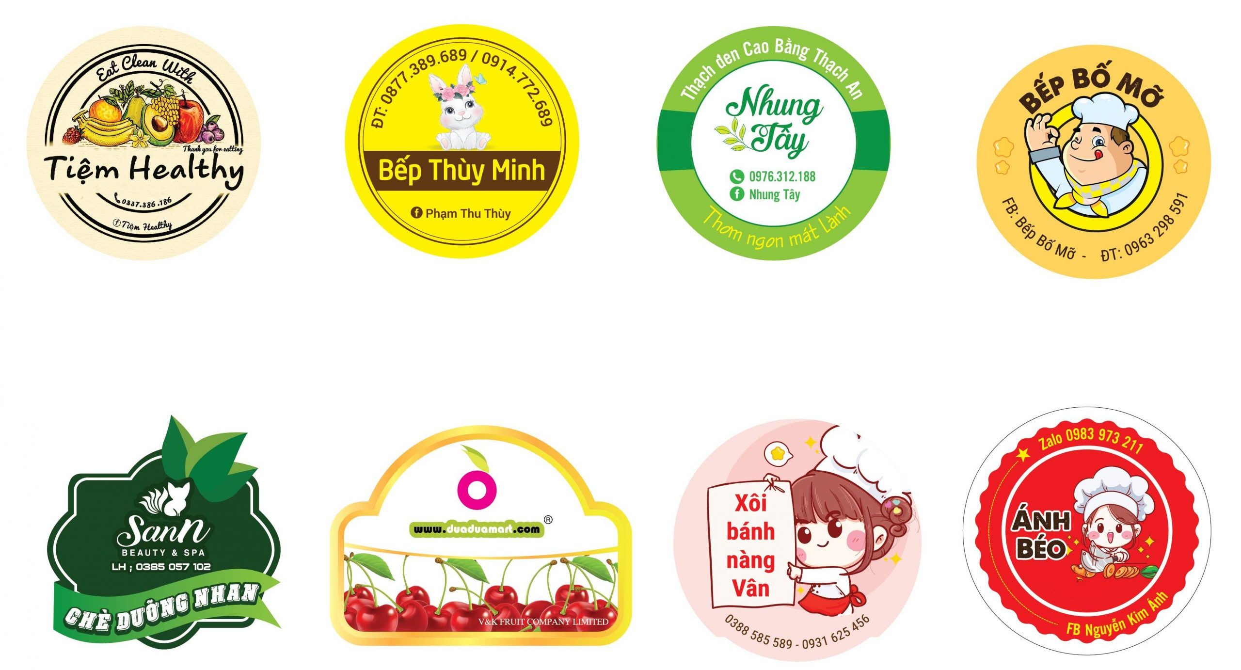 In tem nhãn dán giá rẻ